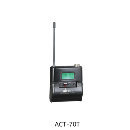 ACT-70T 新宽频佩戴式发射器