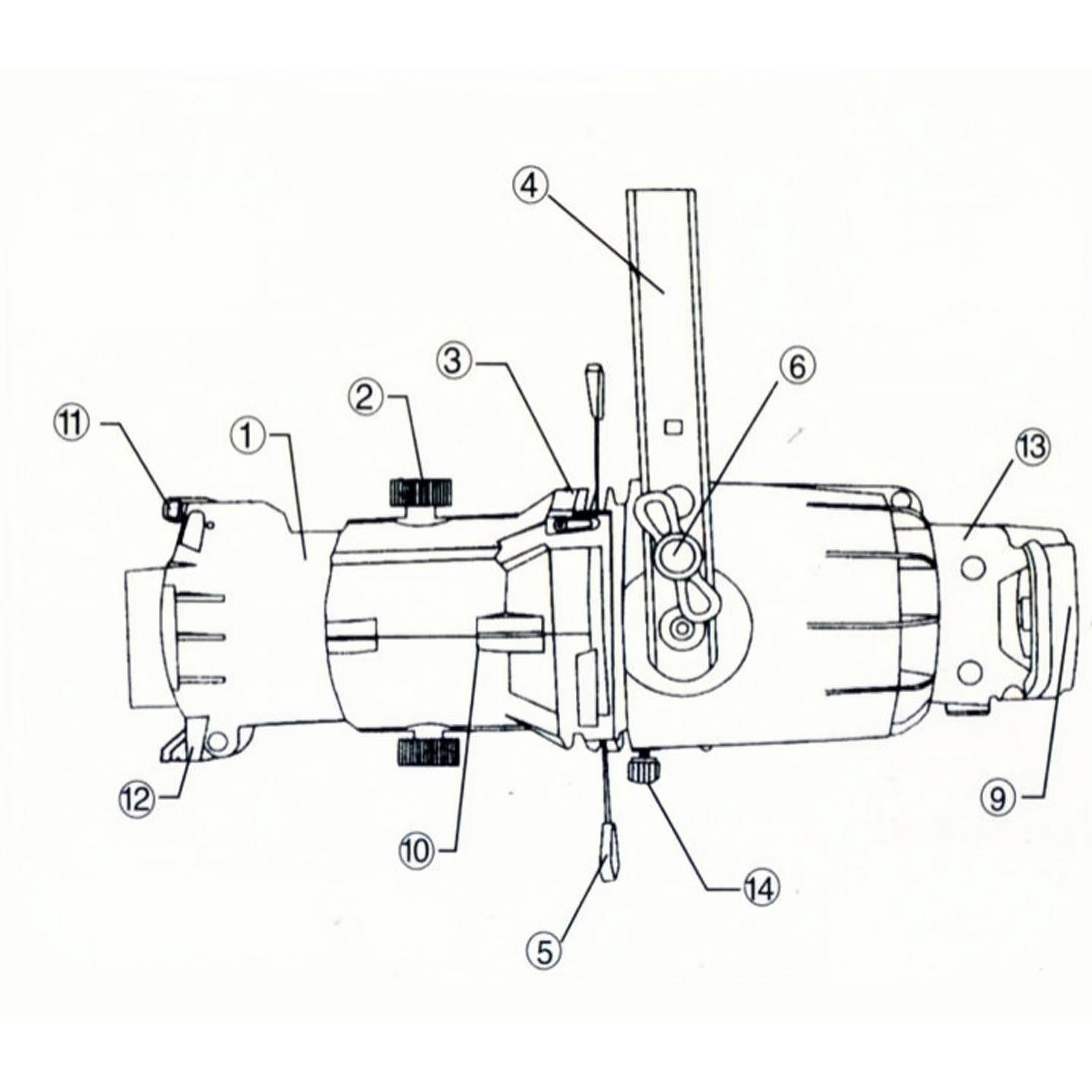 GS-200成像灯结构